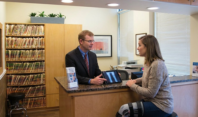 Image When Bracing or Surgical Consults Are Appropriate