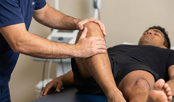 Image Foot and knee pain